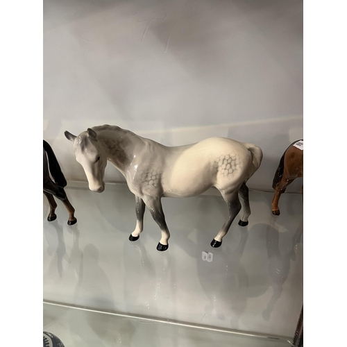 146 - Beswick mare together with Beswick huntsman riding a horse