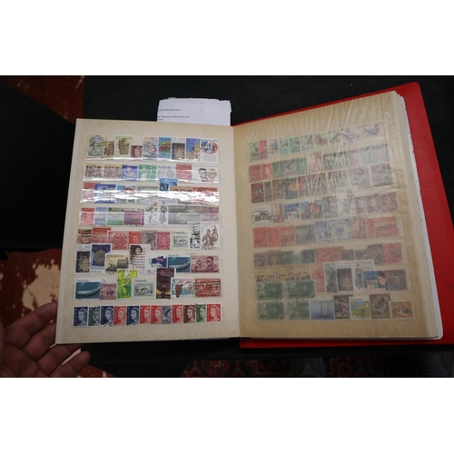 197 - Stamps - Well populated Commonwealth and stock books