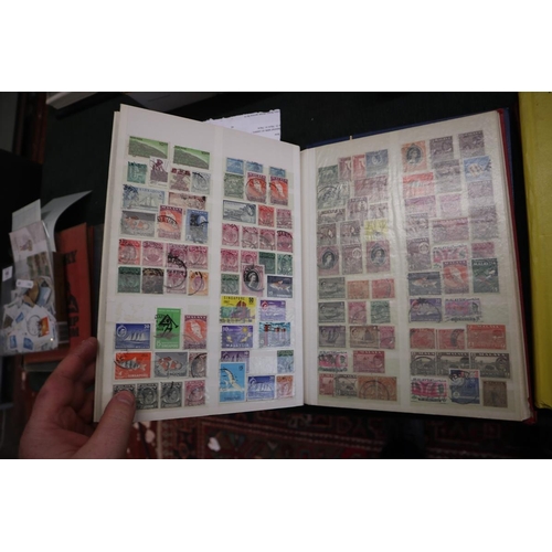 198 - Stamps - Stamps - 2 Well populated Commonwealth and stock books