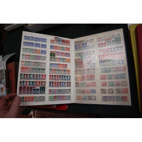 198 - Stamps - Stamps - 2 Well populated Commonwealth and stock books