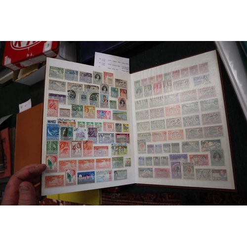 200 - Stamps - Commonwealth including India and Hong Kong mint and used stock books