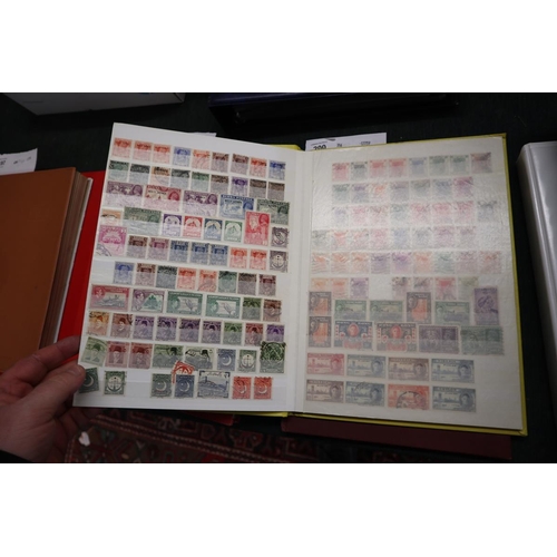 200 - Stamps - Commonwealth including India and Hong Kong mint and used stock books