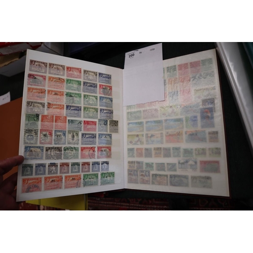 200 - Stamps - Commonwealth including India and Hong Kong mint and used stock books