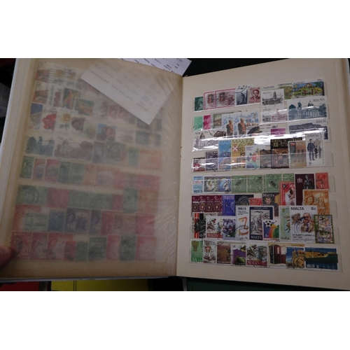 202 - Stamps - Well populated Commonwealth and stock books