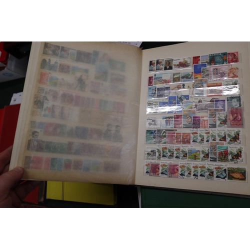 202 - Stamps - Well populated Commonwealth and stock books