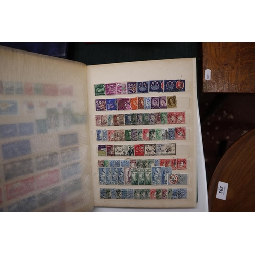 202 - Stamps - Well populated Commonwealth and stock books