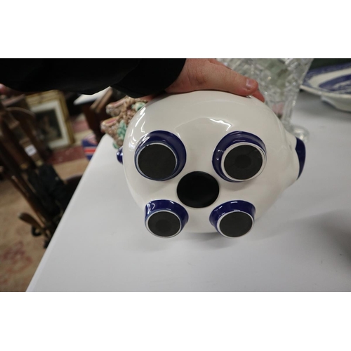 258 - Ceramic Everton football club piggy bank