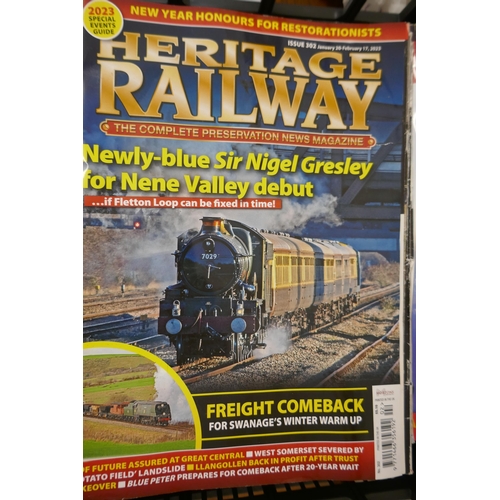 315 - Collection of railway magazines and books