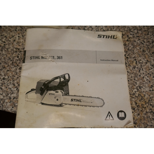 334 - Stihl petrol chainsaw No. 361