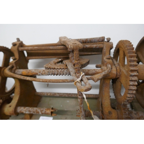 338 - 3 antique fruit peelers