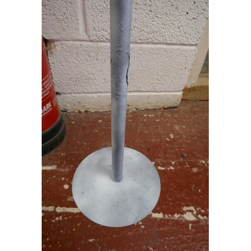 342 - Metal candelabra - Approx height: 124cm