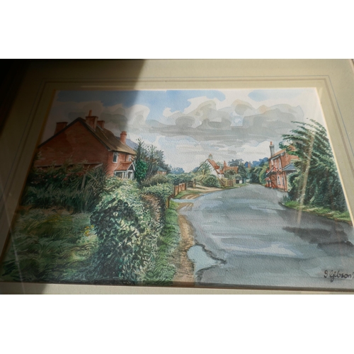 348 - Collection of pictures to include oils and watercolours