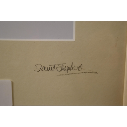 388 - Signed David Shepherd print