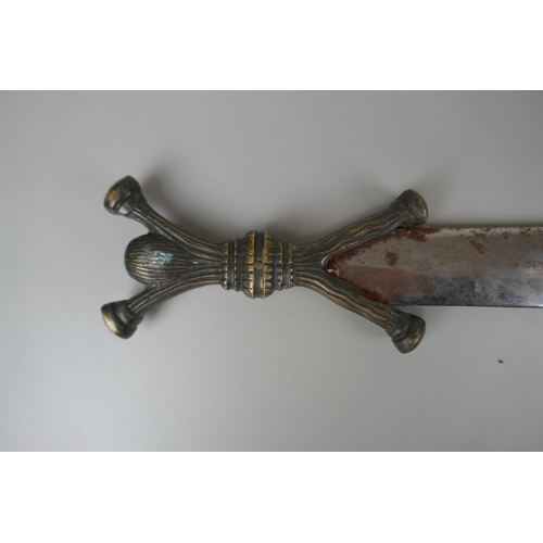 88 - Bronze handled sword