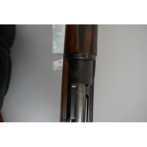 95 - 1917 Carl Gustaf rifle complete with bayonet and deactivation certificate