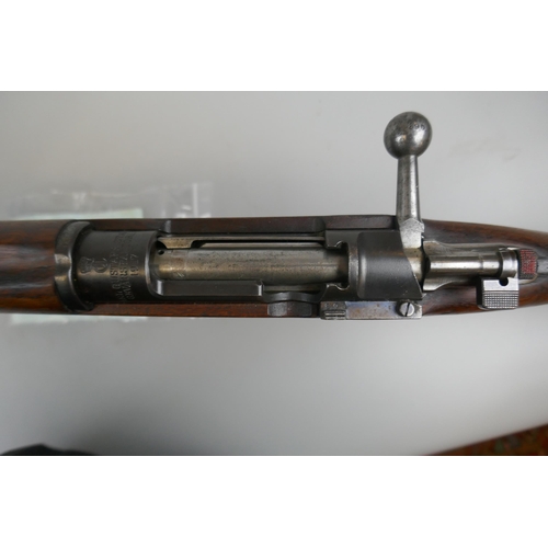 95 - 1917 Carl Gustaf rifle complete with bayonet and deactivation certificate