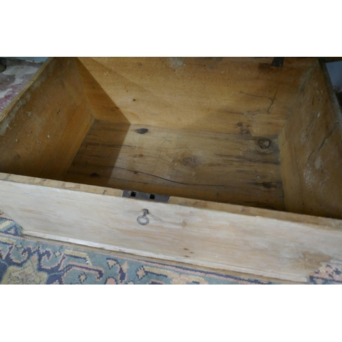 423 - Antique pine chest