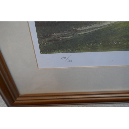 434 - L/E signed print - Outlook Brighter indistinct signature