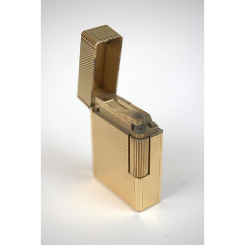 102 - A Dupont gold plated lighter
