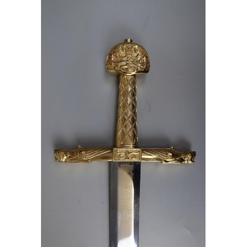 156 - Decorative ceremonial sword
