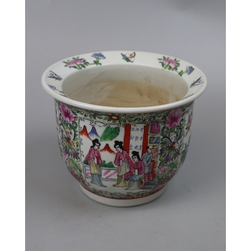 204 - Oriental flower pot