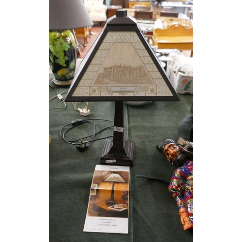 265 - L/E Evesham luxury table lamp