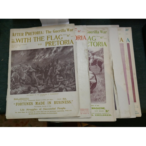 274 - 'The Flag to Pretoria' 13 original Boer War magazines