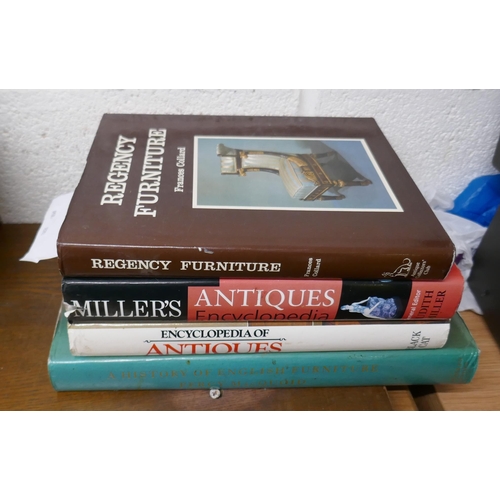 364 - Set of 4 antique reference books to include the History of English Furniture etc.