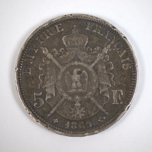 121 - French Empire coin 1869