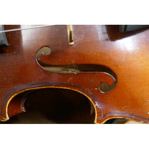 269 - Cased violin