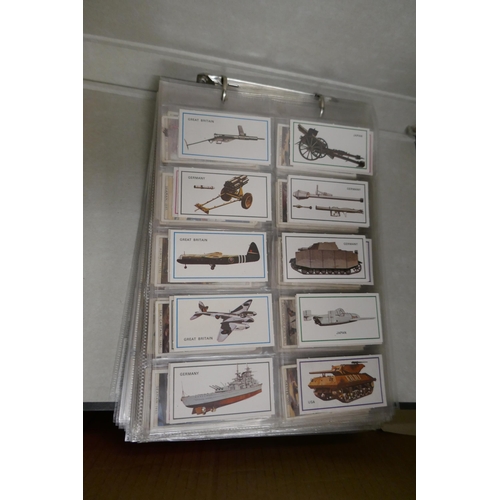 271 - Collection of cigarette card in albums together with loose cards