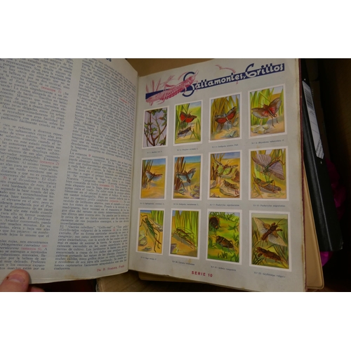 271 - Collection of cigarette card in albums together with loose cards