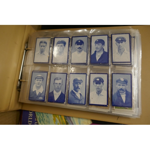 271 - Collection of cigarette card in albums together with loose cards