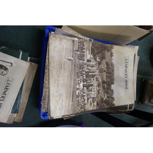 273 - Box containing a quantity of 'The Farmers Home' magazines