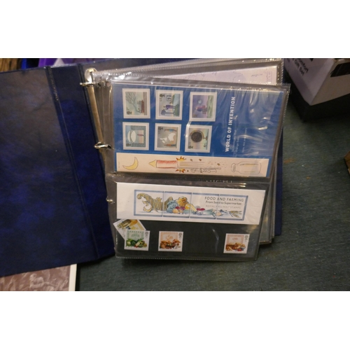 276 - Stamps - Well populated album of presentation packs