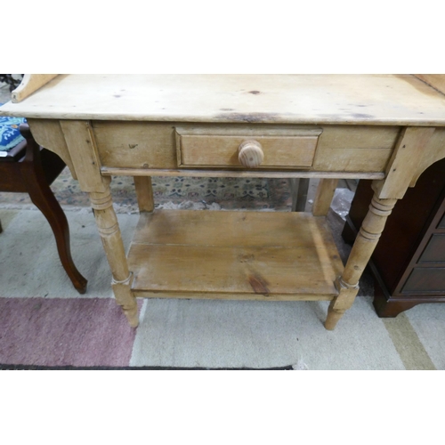 314 - Antique pine wash stand