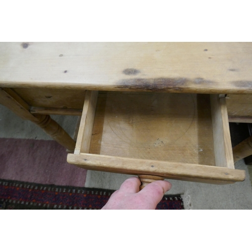 314 - Antique pine wash stand