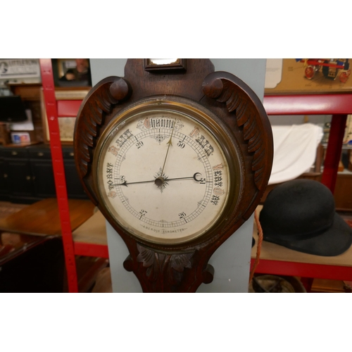 317 - Antique barometer