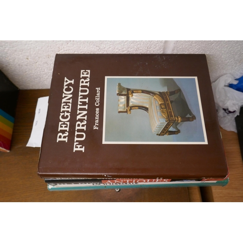 364 - Set of 4 antique reference books to include the History of English Furniture etc.