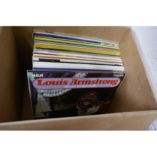 394 - Large collection of LP's