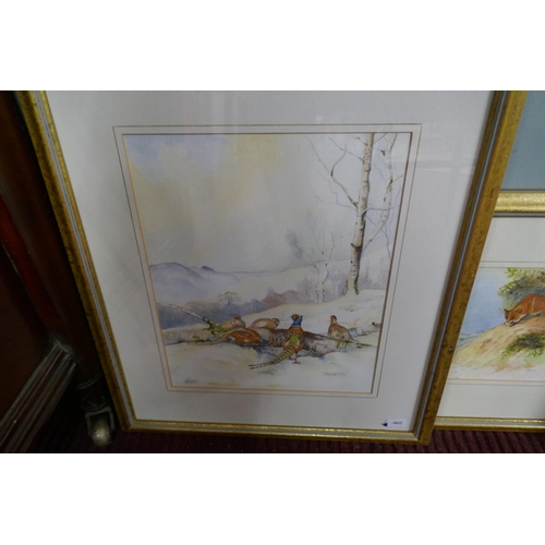 403 - Collection of watercolours signed E.R. Booth