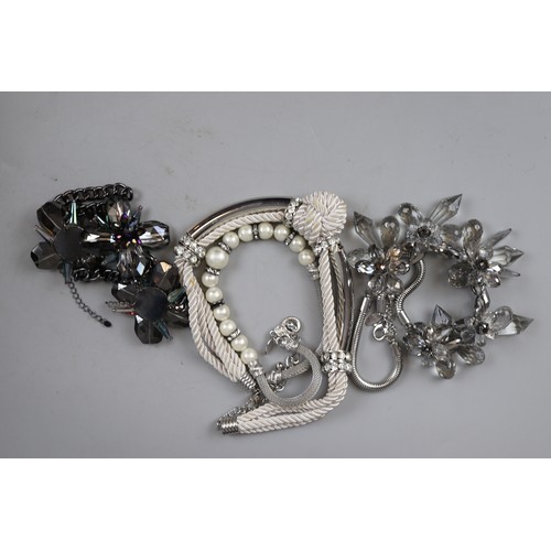 25 - Collection of costume jewellery, watches etc.