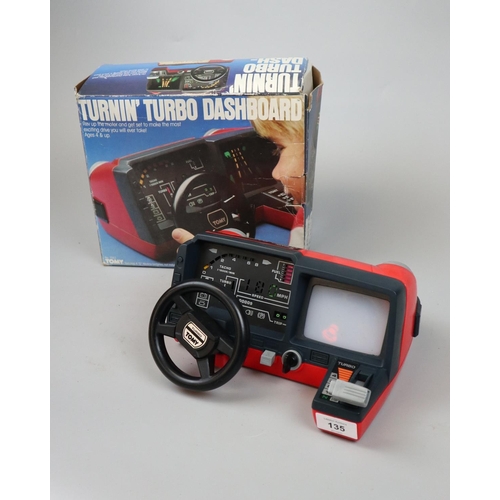 135 - Tomy Turnin' Turbo Dashboard in original box