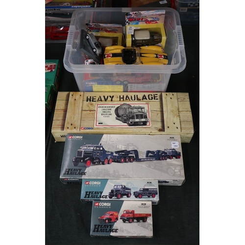 139 - 4 boxed Corgi Classics Heavy Haulage vehicles