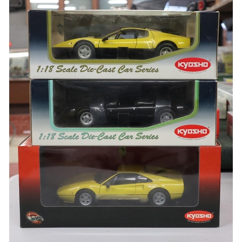 147 - 3 Kyosho Ferrari models