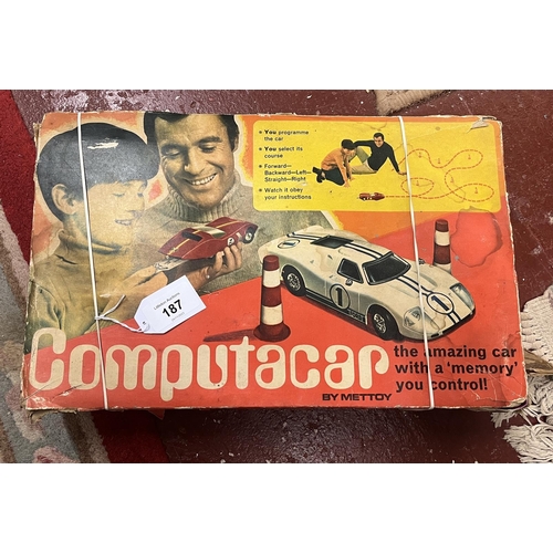 187 - Vintage game Computercar by Mettoy