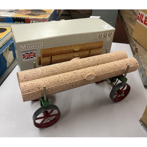 220 - Mamod lumber wagon in original box