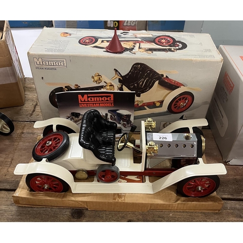 226 - Mamod steam roadster SA1 in original box