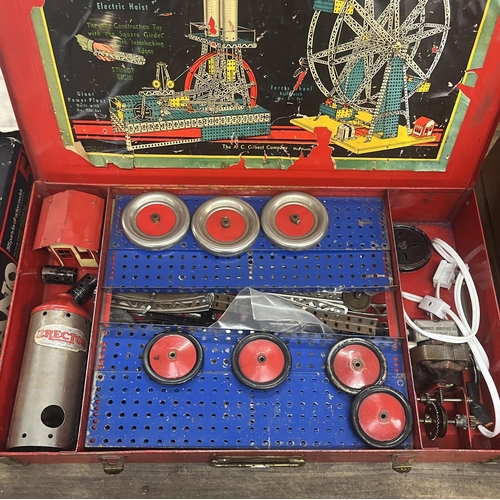 233 - Late 1950s Erector construction set in original case