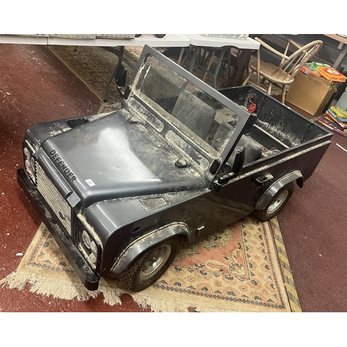 267 - Very large R/C Land Rover Defender - Believed to be used at Twickenham to bring the ball on to the p... 